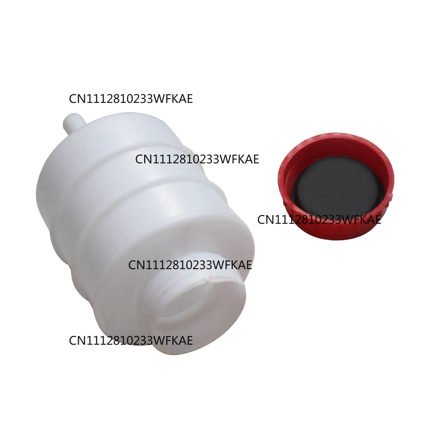 Brake Fluid Reservoir For Brake and Clutch Fluid Truck Electric Tricycle Agricultural Vehicle Braking liquid Bottle