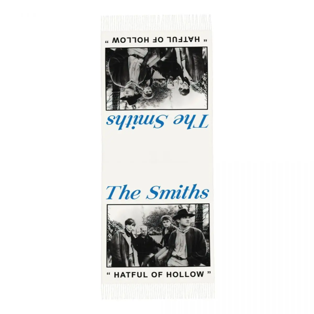 Женский шарф с кисточками The Smiths HATFUL OF HOLLOW, зима-осень, теплая шаль, женские альтернативные шарфы в британском стиле рок-группы