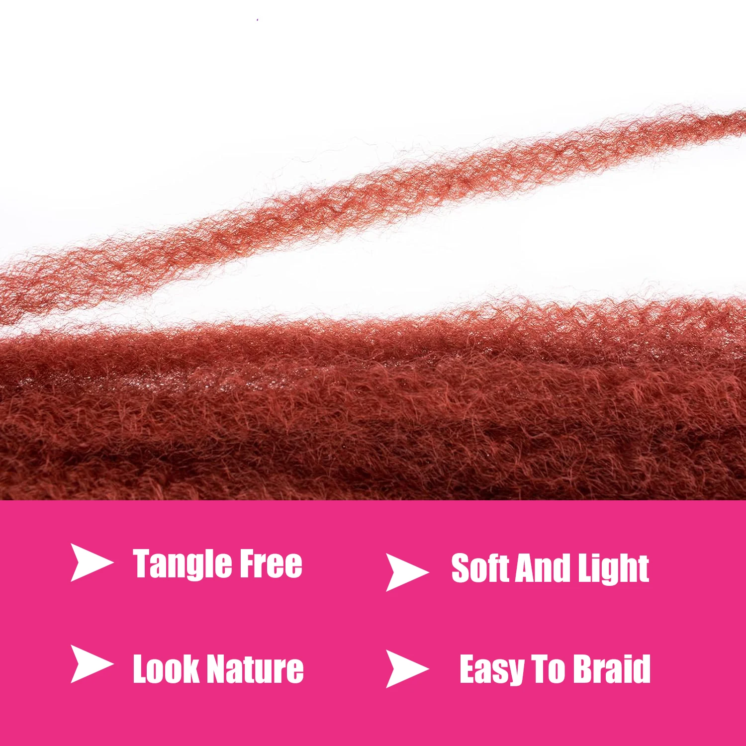 ผมถักเปีย Marley Twist 18 นิ้ว 1-8 แพ็ค – ผมบิดคิวบาปุยสําหรับการถักเปียดูเป็นธรรมชาติสังเคราะห์สปริงติดทนนาน