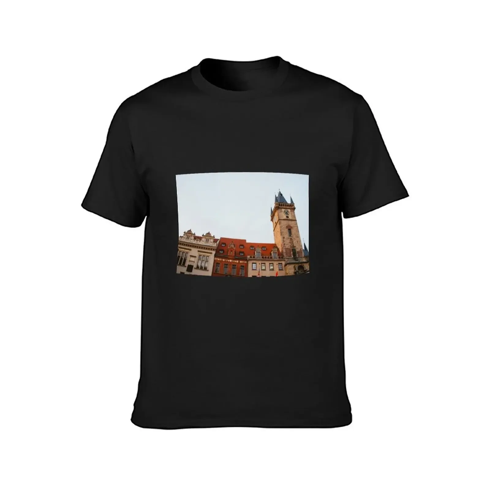 Old town cityscape in Prague T-Shirt blanks sublime for a boy plain t shirts men