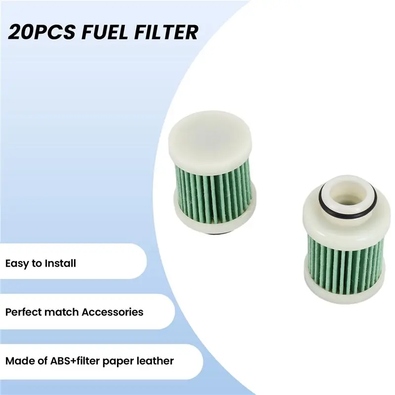 Customer Favorite 20Pcs 6D8-WS24A-00 4-Stroke Fuel Filter For 40-115Hp F40A F50 T50 F60 T60 Engine Marine Outboard Access