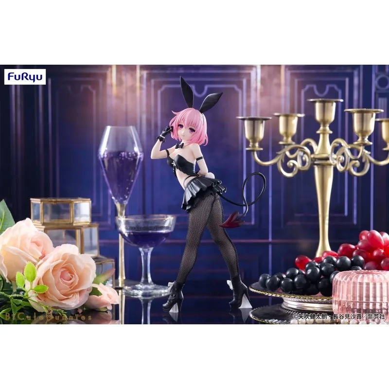 【예약 판매】오리지널 FuRyu BiCute Bunnies 피규어 To Love-Ru Darkness Momo Belia Deviluke 1/7 스케일 애니메이션 피규어 모델 완구