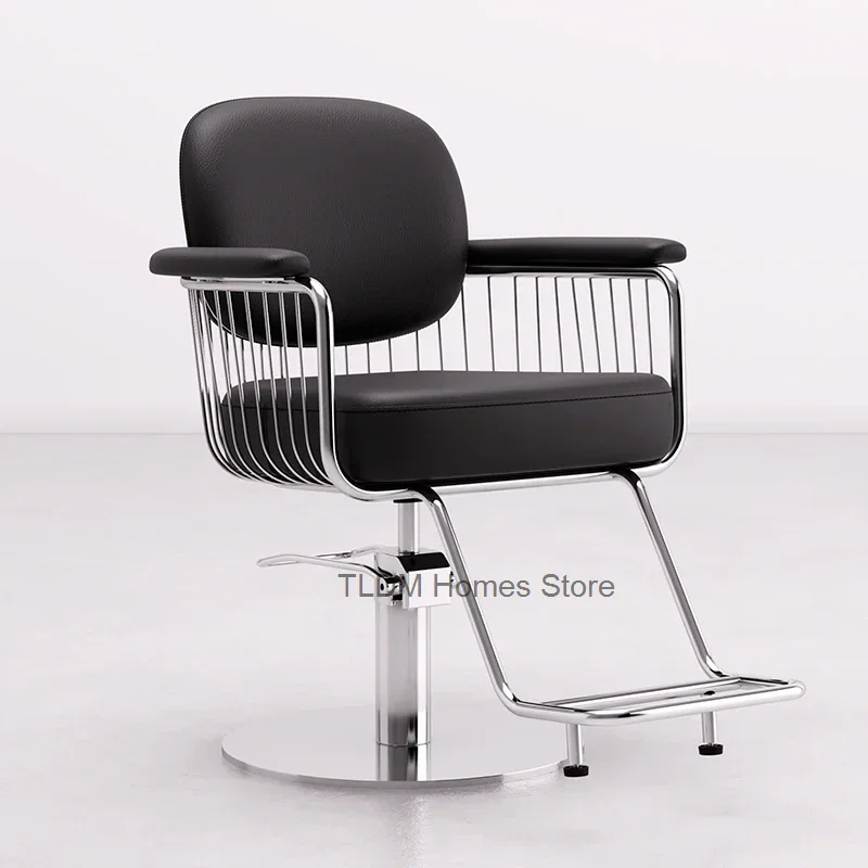 Barbershop Beauty Barber Chair Salon Makeup Stool Pedicure Barber Chair Recliner Shampoo Silla De Barbero Tattoo Furnitures