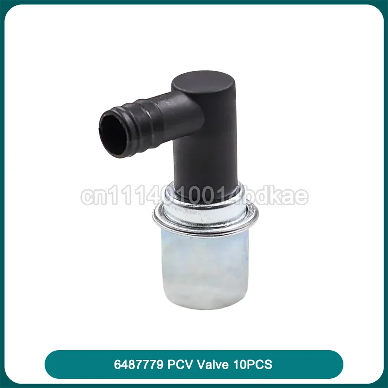 10PCS 6487779 PCV Valve Replacement Engine Crankcase Ventilation Control Valve Assembly Component Vehicle System Auto Accessory