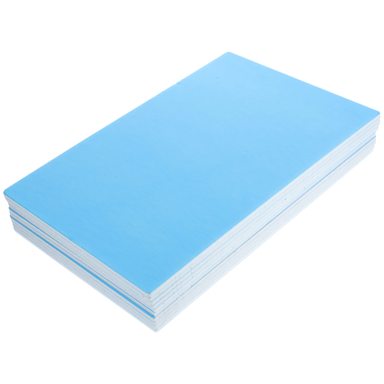 10 Pcs Blank Foam Board Poster Core Acid Free Mounting Plate Pvc Color Skin Project DIY Foams Model Making Material Boards