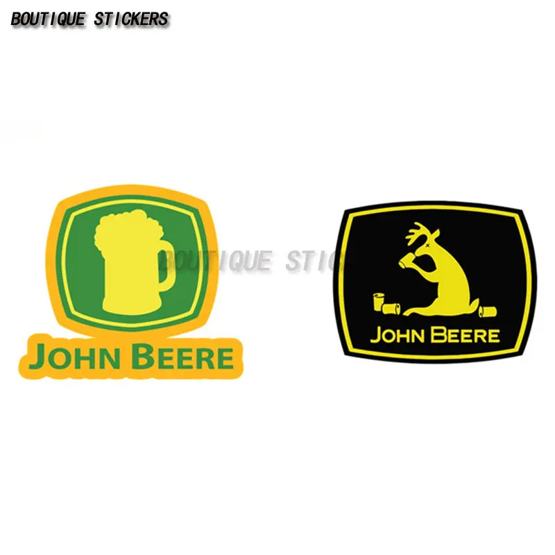 Интересные креативные наклейки, Джон Билл, пиво, черепаха, Личная автомобиль, искусственная ПВХ подставка в воде, защита ледяных искусств