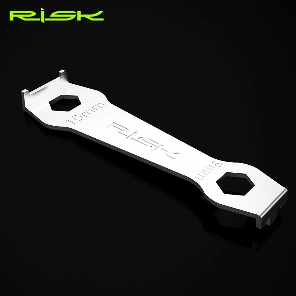 MTB 도로 자전거 체인링 렌치 체인휠 플레이트 볼트 키 사이클링 수리 대부분의 슬롯형 너트용 설치 도구 제거