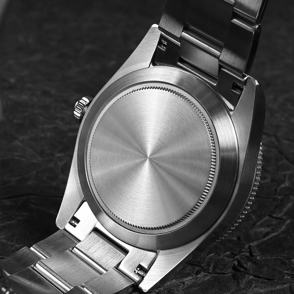 San Martin 37mm BB54 Diver Men Timepiece Automatic Mechanical Sapphire BGW Luminous Waterproof 200m Stainless Steel Watch SN0138