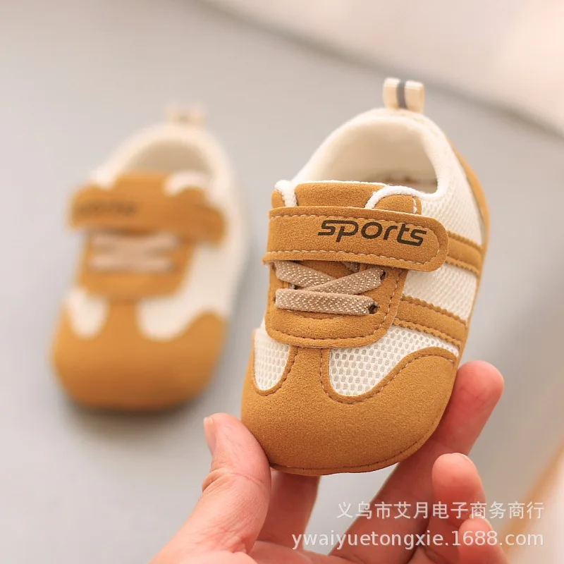 

Spring Autumn Baby Learning-to-Walk Shoes Boy Girl Casual Shoes Children Soft Sole Mesh Sports Shoe Infant Commuting Sneakers