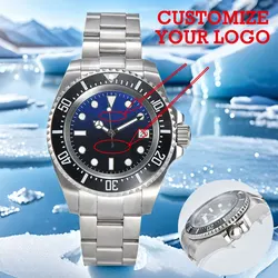 44mm Men's Watch NH35 Automatic Mechanical Sapphire Glass Luxury Watch Stainless Steel Case NH35 Watch OUMASHI Watch