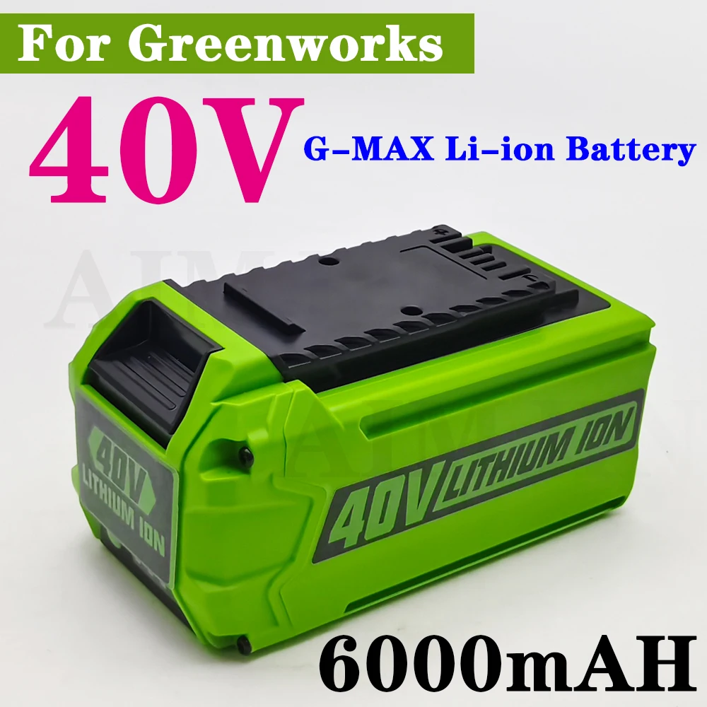 6Ah G-MAX Li-ion Battery Manufacturer Replacement Battery for Lawn Mower Power Tools For Greenworks 40V Batteries