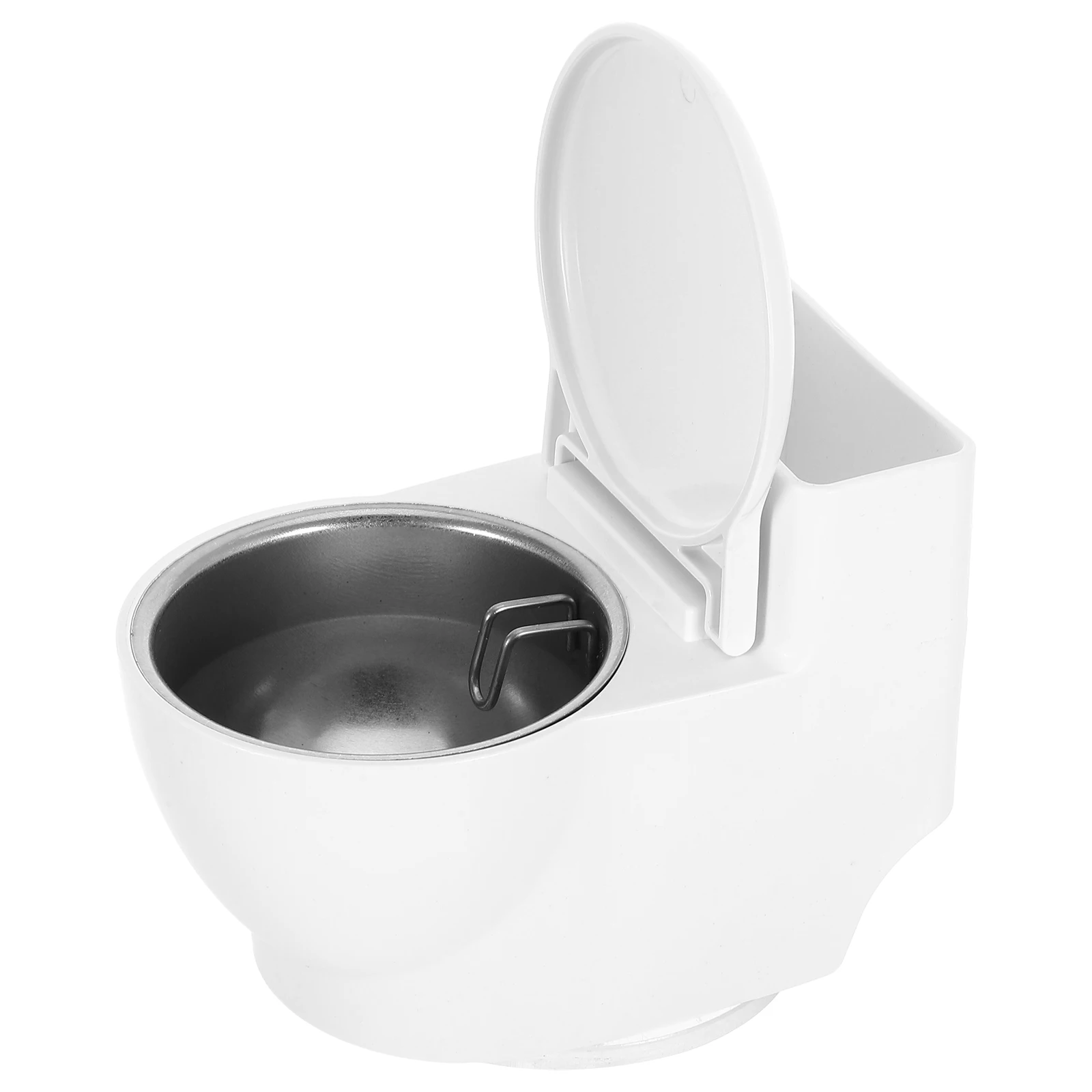 

Wall-mounted Toilet Ashtray Smoking Cute Bathroom Stainless Steel Covered Ashtrays for Men