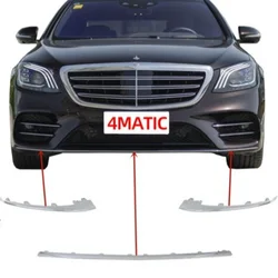 Front bumper bright strip electroplating strip chrome strip 2228857600 2228857700 2228857800 for Benz S-Class W222 2018-2020