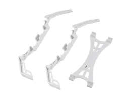 Tall Extended Landing Gear Skid Stabilizers Extender for DJI Phantom 4 Quadcopter RC Car Heightened with Damping Pad