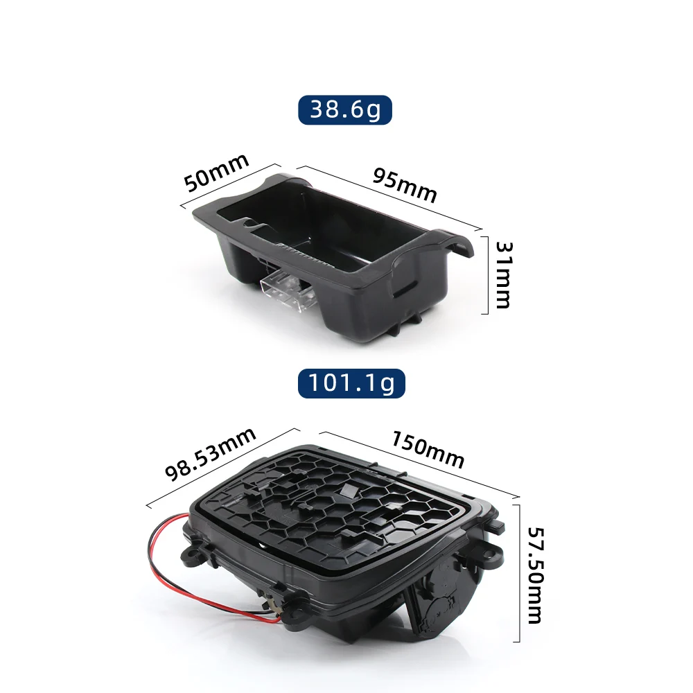 Car Center Console Ashtray Box Ash Case Cover For BMW 5 Series F10 F11 F18 520 523 525 528 530 2010-2017 51169206347