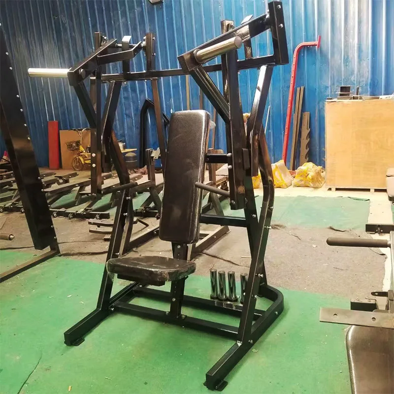 

Professional Commercial Gym Fitness Strength Training Plated Loaded Seated Chest Press Iso-Lateral Horizontal Bench Press