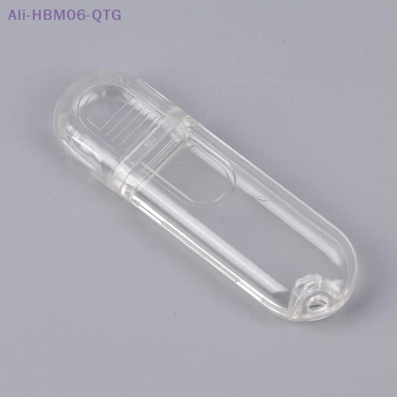 New1PC Small Plastic Instrument Enclosure USB Stick Junction Housing Plastic Transparent U Disk Enclosure Plastic U Disk Housing