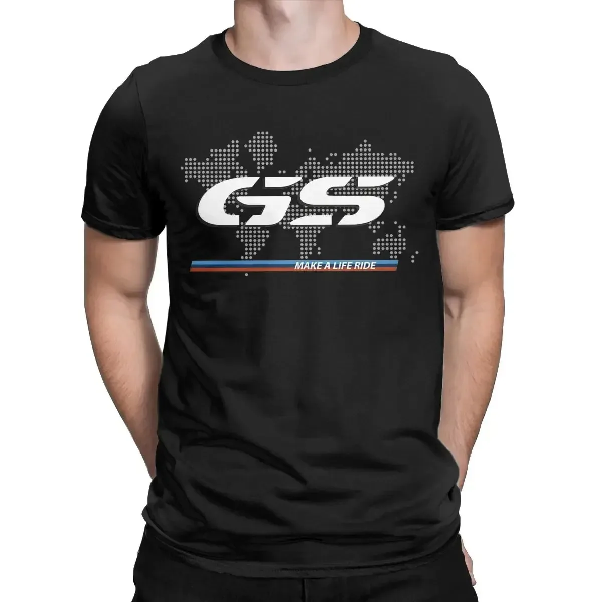 T-shirt homme Hip Hop Streetwear, 100% coton, BMW Gérrad R1250GS, 1250 GS Exclusive, Vente chaude, Été, 2024