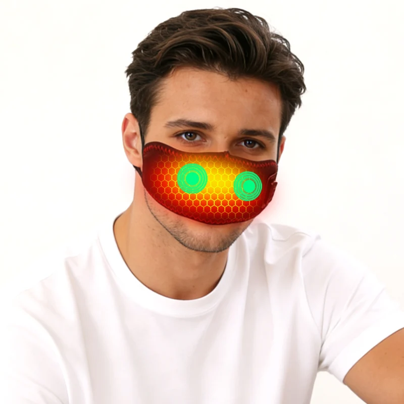 Electric Heating Nose Pad Winter Nose Warmer 3 Temperature Settings Hot Compress Nose Cover for Stuffy Nose/Allergic Rhinitis