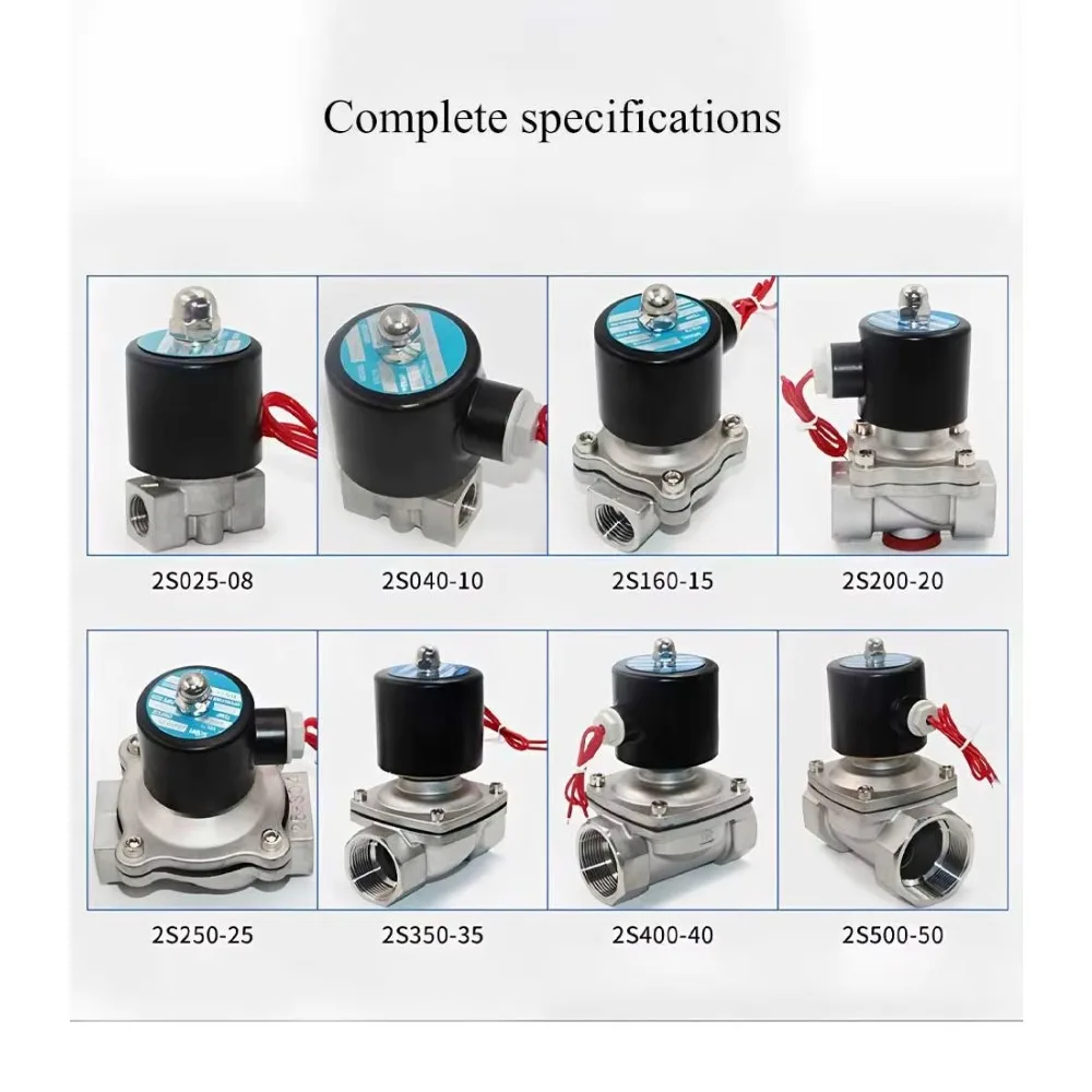 2S Stainless Steel Electric Solenoid Valve 1/4