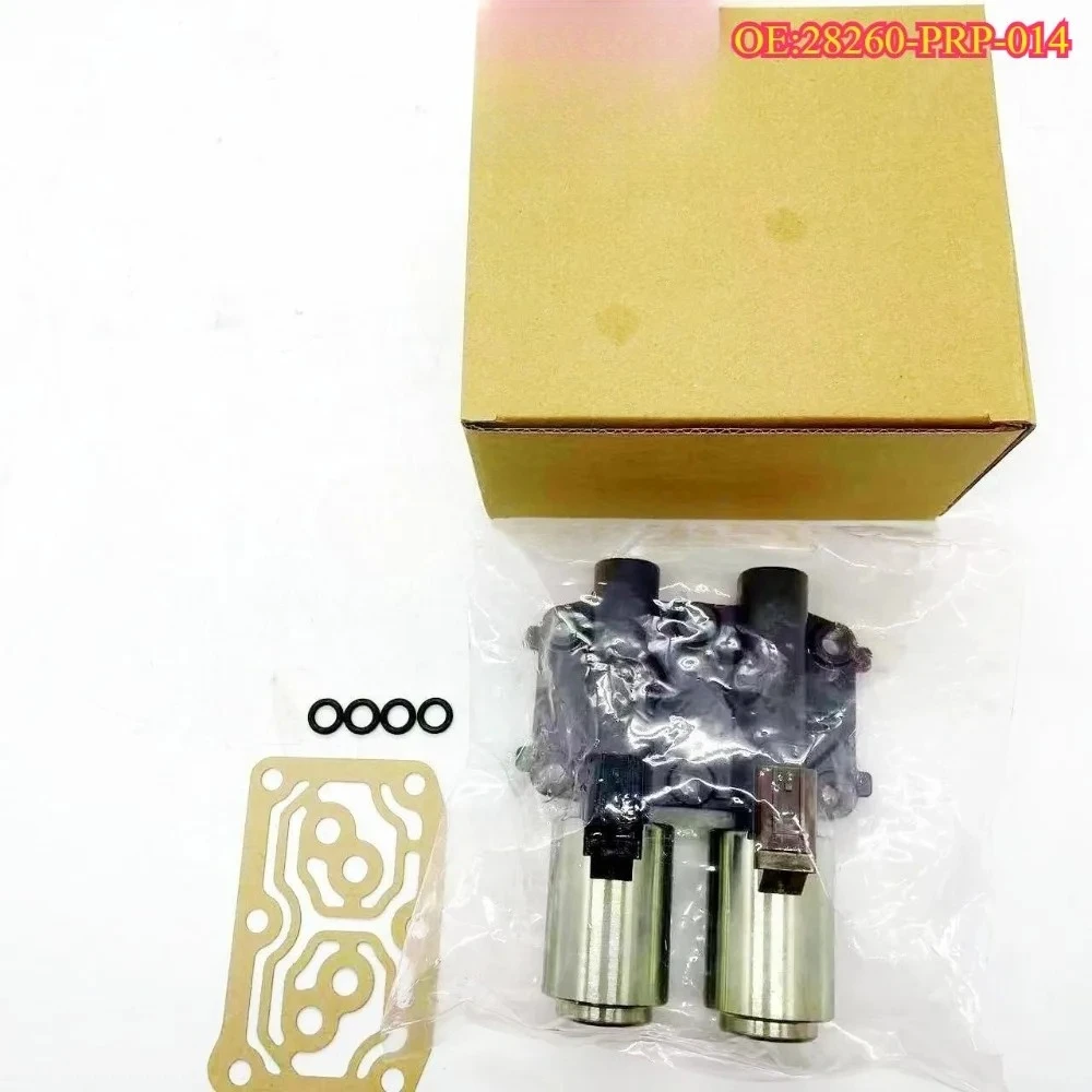 

Высококачественный новый соленоидный клапан 28260-PRP-014 для трансмиссии, двойной линейный, автоматический, абсолютно новый.