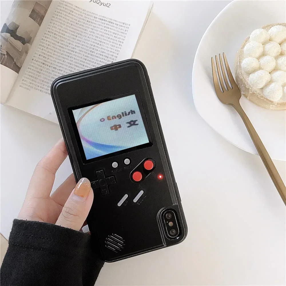 Casing Video Game untuk iPhone 13 12 11 Pro Max X XS XR 6 7 8 6S Plus Casing Warna Layar Game untuk Samsung Galaxy S20 S21 Ultra S10