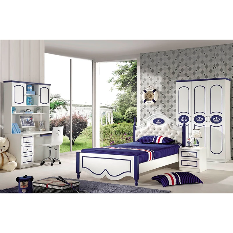 

Детская кровать Современная спальня Кровать для маленьких девочек Комплект мебели Детская кровать