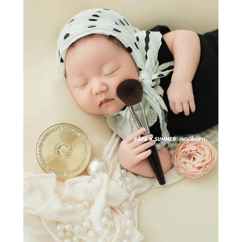 Newborn Fragrant Wind Theme Full Moon Photography Props Clothes Baby 100 Day and 100 Year Old Photos 아기 코스프레