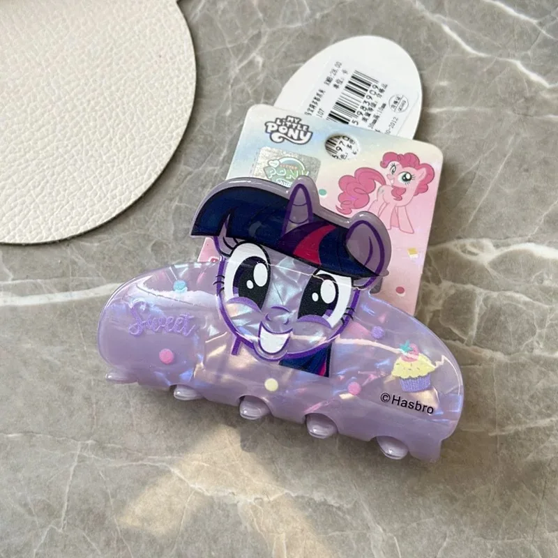 อะนิเมะ My Little Pony การ์ตูน Twilight Sparkle Apple แจ็คอุปกรณ์เสริมผมคลิปผมน่ารักสาวอุปกรณ์เสริมผม Shark คลิปของขวัญ