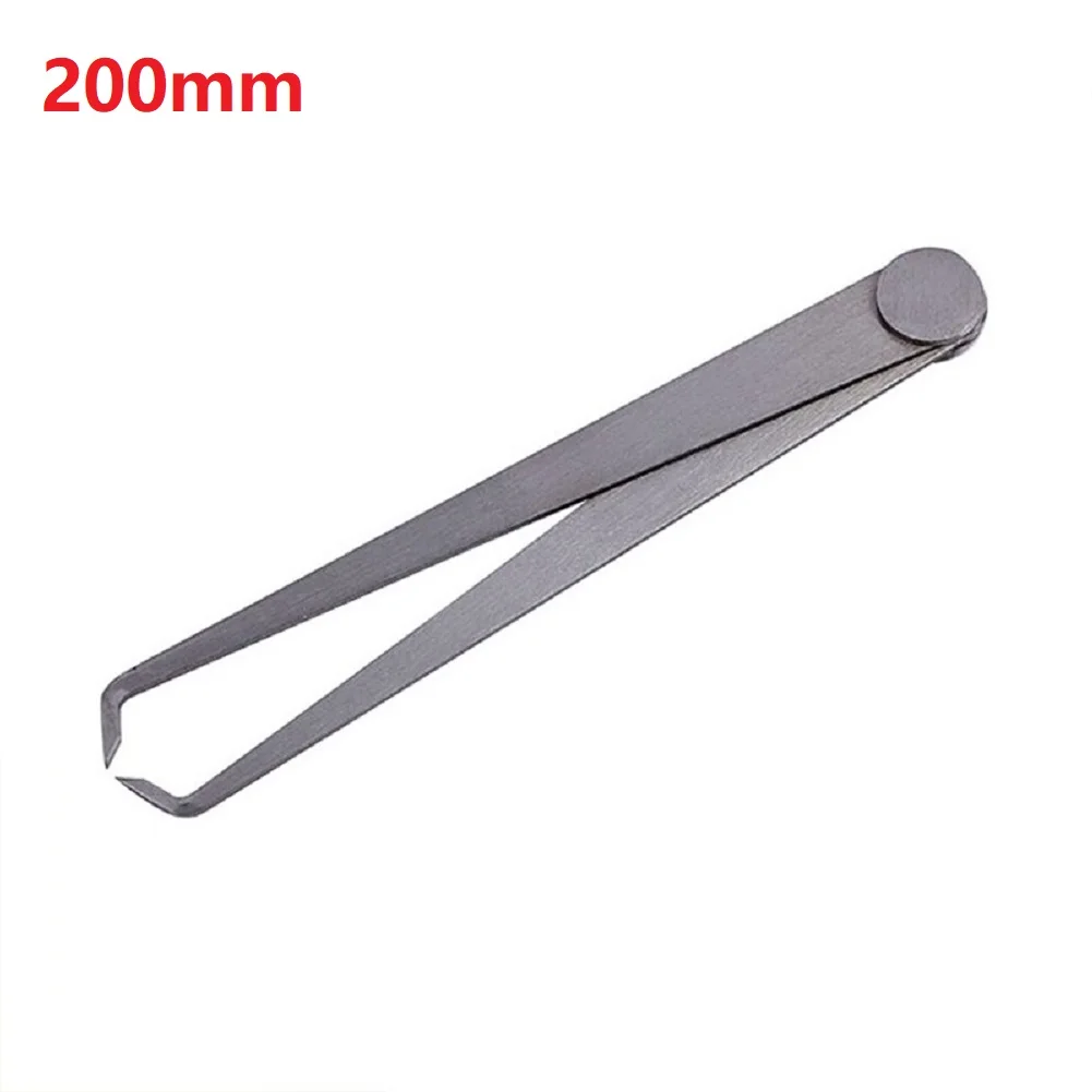 Inner Caliper 200mm Inner Precision Inside Caliper Measuring Tool 200mm Stainless Steel with Firm Friction Joint