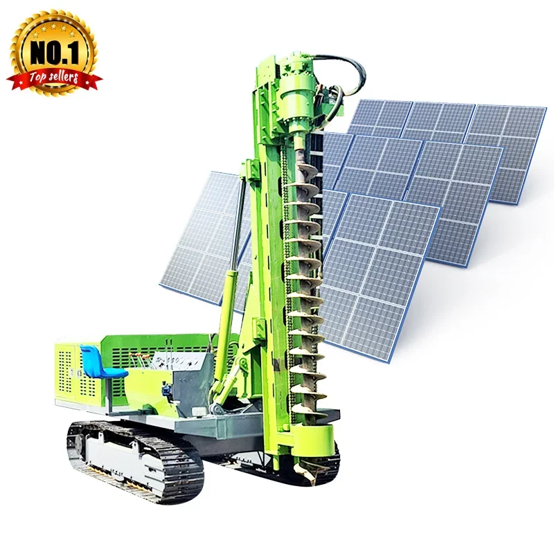 Yg 200mm Crawler Solar Pile Driver Drop Hammer Multi-Purpose Pile Driver