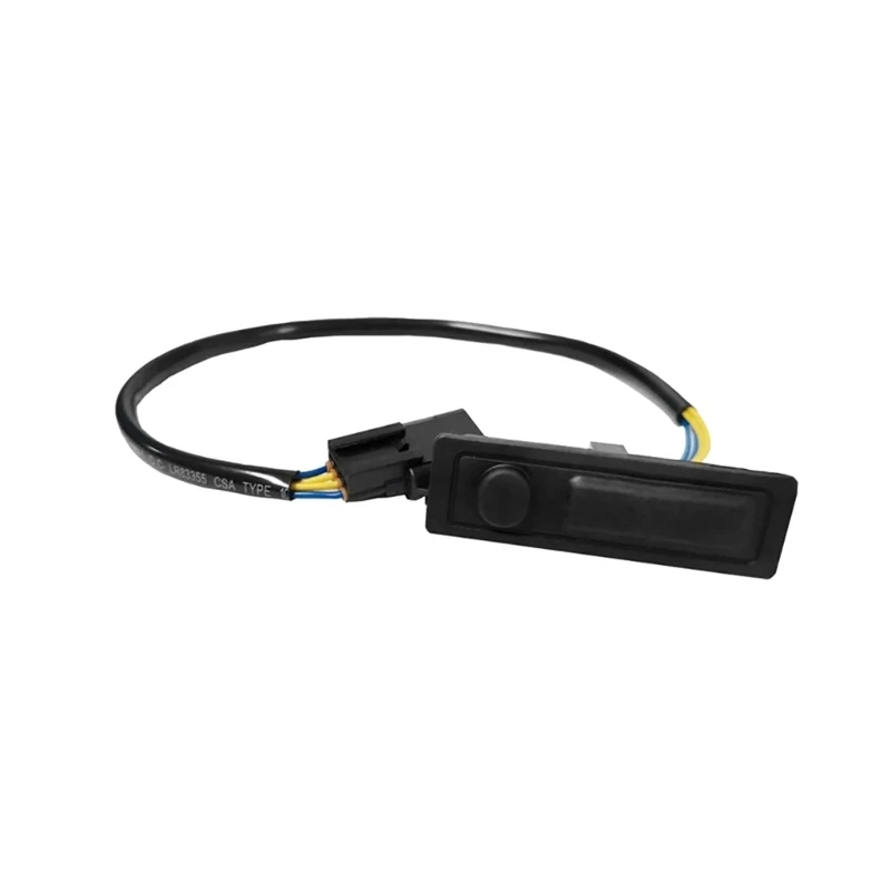 U13C Rear Opening Button Assembly with Black ABS Housing and Wire
