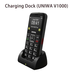 UNIWA 액세서리 충전 도크 V1000 V2000 V202T V909T F400 F41 F30S F80S F60 W888 W999 무전기 휴대폰 배터리