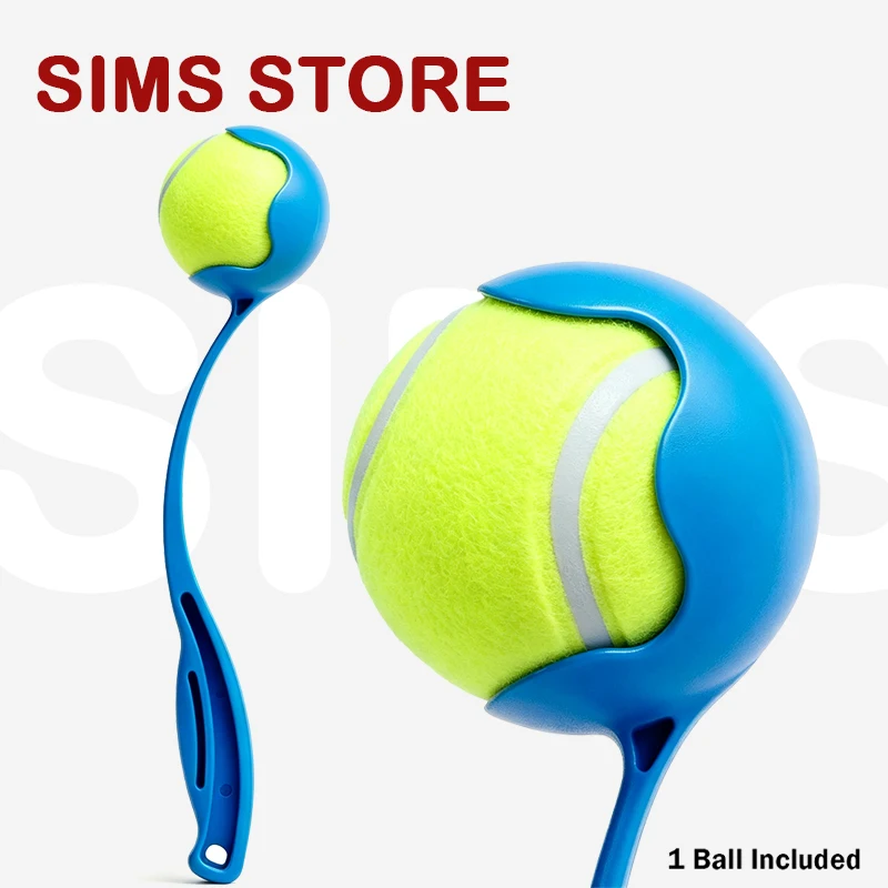 Hot Sale Portable Dog Ball Launcher Stick Pet Tennis Throw Toy Outdoor Interactive Puppy Training Play Wholesale