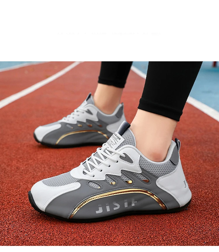 Modische Low-Top-Laufschuhe für Herren mit Farbblockdesign, atmungsaktivem Mesh, weichen und leichten Sohlen sowie Stofffutter, die ein hohes Maß an Komfort bieten und für Outdoor-Wanderungen, Laufen und Fitness-Workouts geeignet sind. – Detail 10