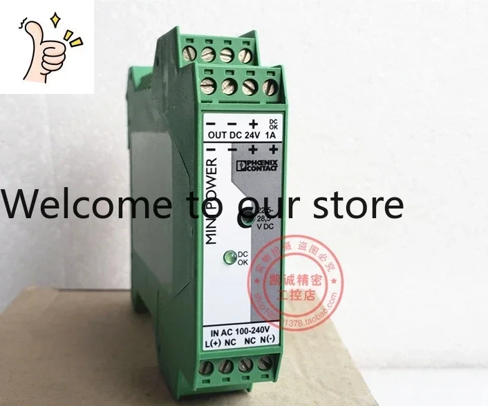 2025.4MINI-PS-100-240AC/5DC/3 Original Phoenix Power Supply Item Number 2938714 In Stock