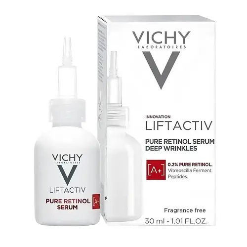 Imagen 2 del producto Suero Iluminador con Retinol y Niacinamida, Esencia Hidratante con Vitaminas, Reduce las Líneas Finas de Expresión, 30 ml, Cuidado de la Piel Natural y Suave, Rejuvenecedor