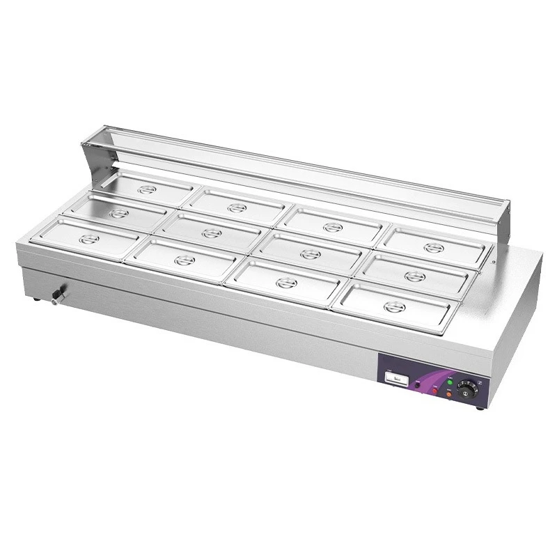 Buffet electric soup pool thermal insulation thickened stainless steel commercial thermal insulation soup pool