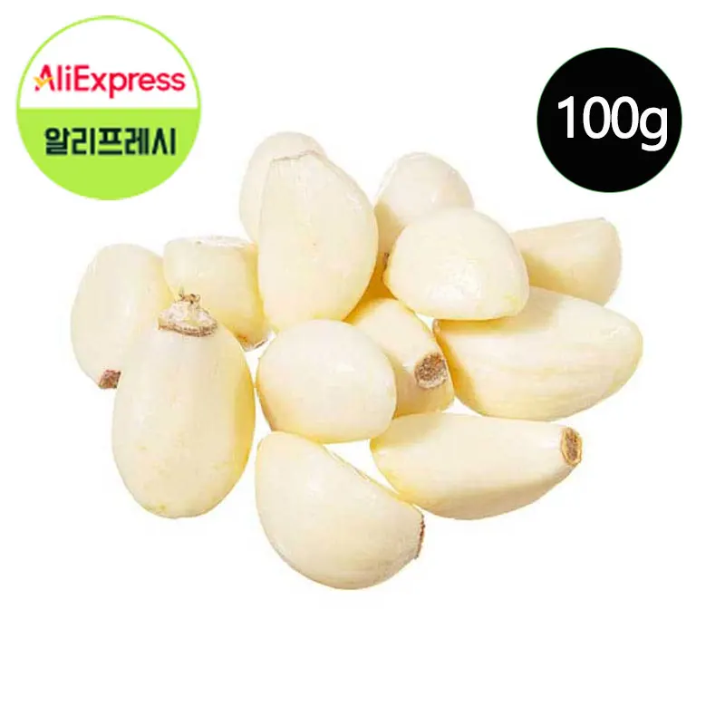 Storia vegetale Aglio domestico fresco Aglio sbucciato 100g Alta qualità