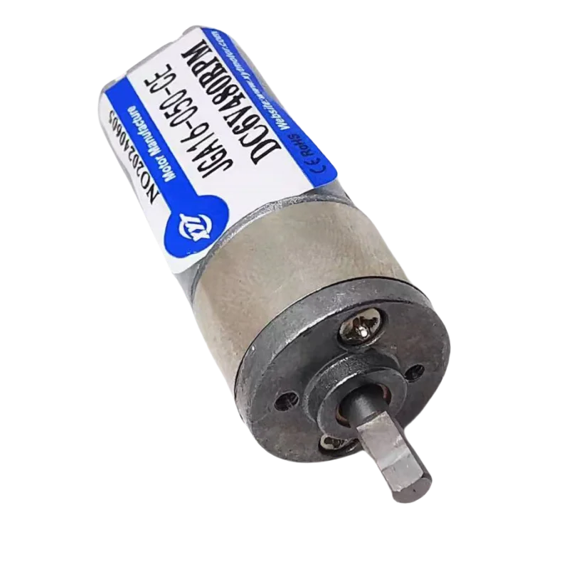 DC 6V 12V Gear Motor 12 - 923RPM CW CCW Speed Reduction Gearbox Motor JGA16-050 Electric Engine DIY Accessories Car Boat Model