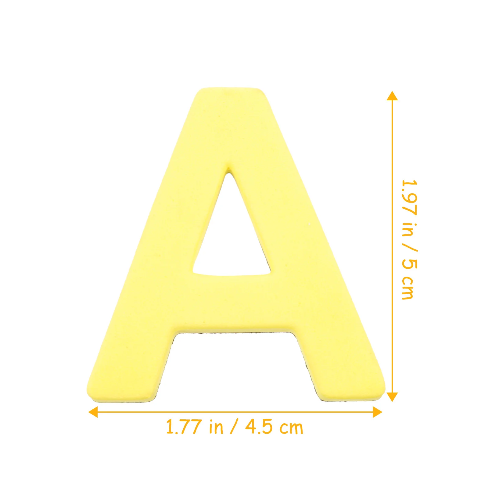 26개 냉장고 자석 영어 대문자 알파벳 학습 냉장고 어린이 교육용 자석 표지판 밝은 색상 안전