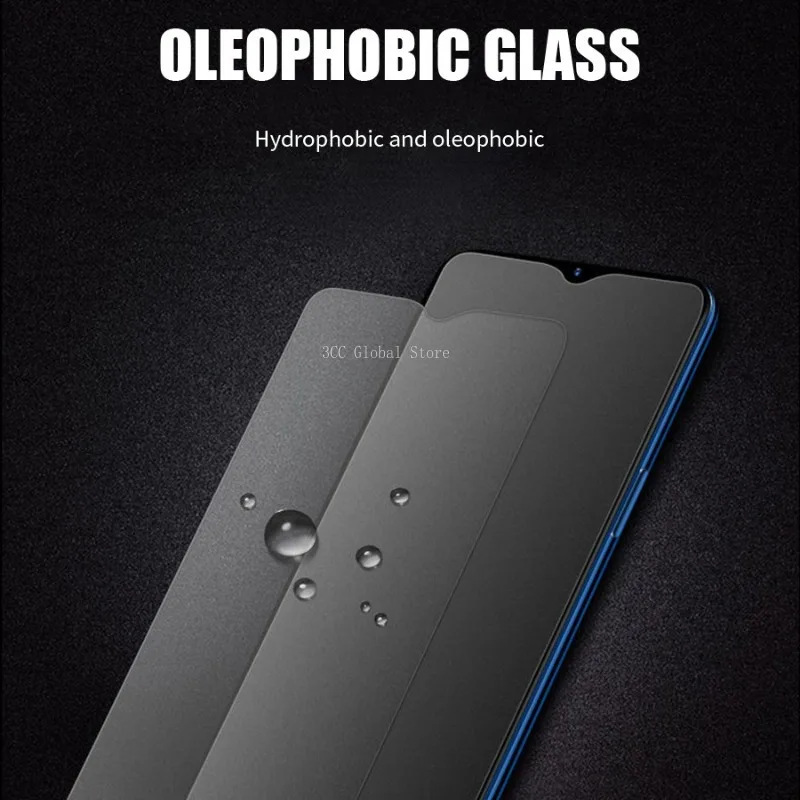 2Pcs Matte Tempered Glass for Xiaomi Mi 12 Lite 12T Poco X5 Redmi Note 10 Pro Plus 10S 10C 9 9A 9C 8 7 6 6A Screen Protectors