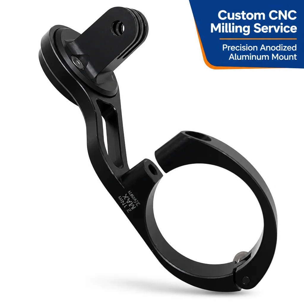 CNC Phone Holder, Custom Logo Available, Multiple Material Options