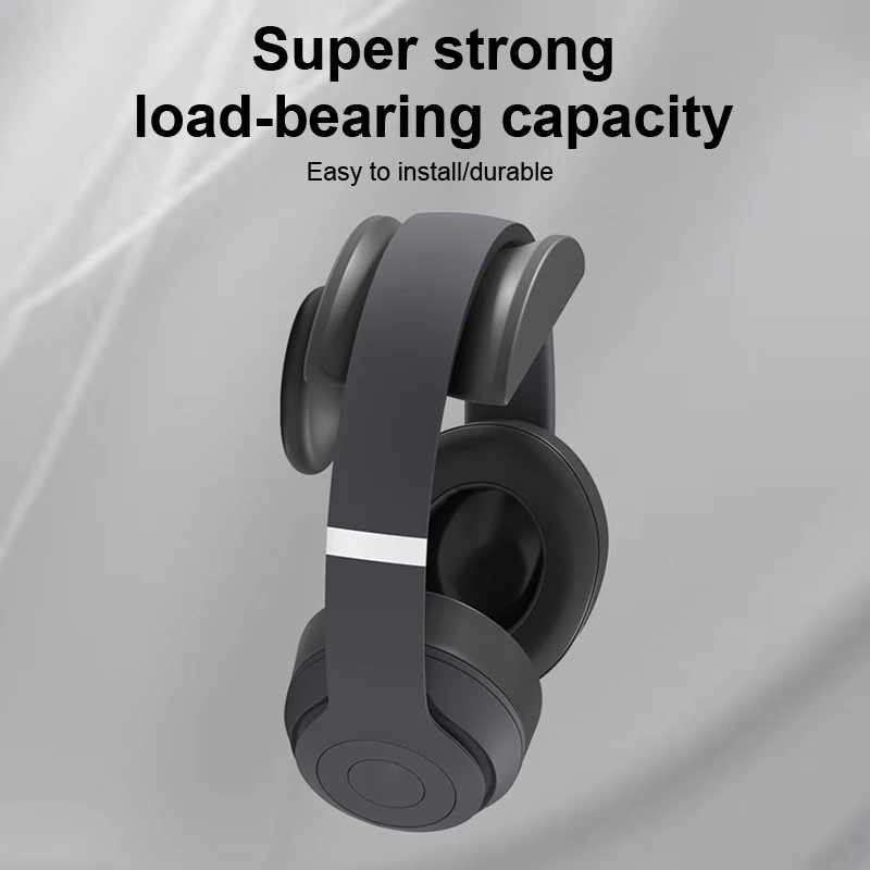 Supporto per cuffie universale Supporto per cuffie montato a parete sotto la scrivania Supporto per auricolari da gioco per Airpods Max Beats Bose Espositore