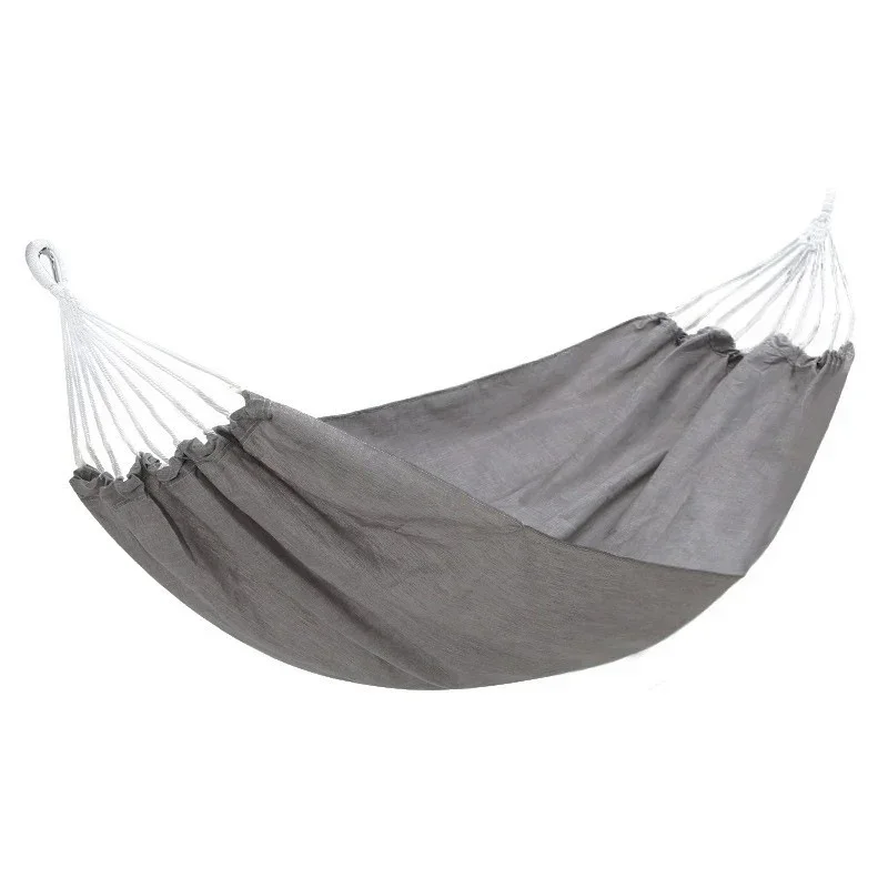 

Gray Hammock Outdoor Swing Summer Camping Anti-rollover Home Use