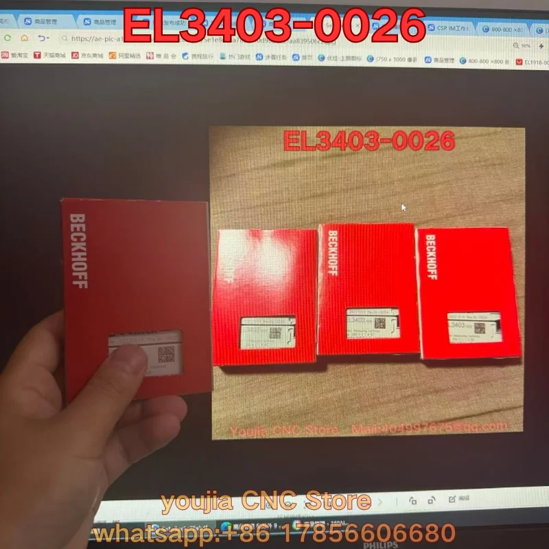 New Beckhoff PLC module EL3403-0026 Latest Pricing for 2026