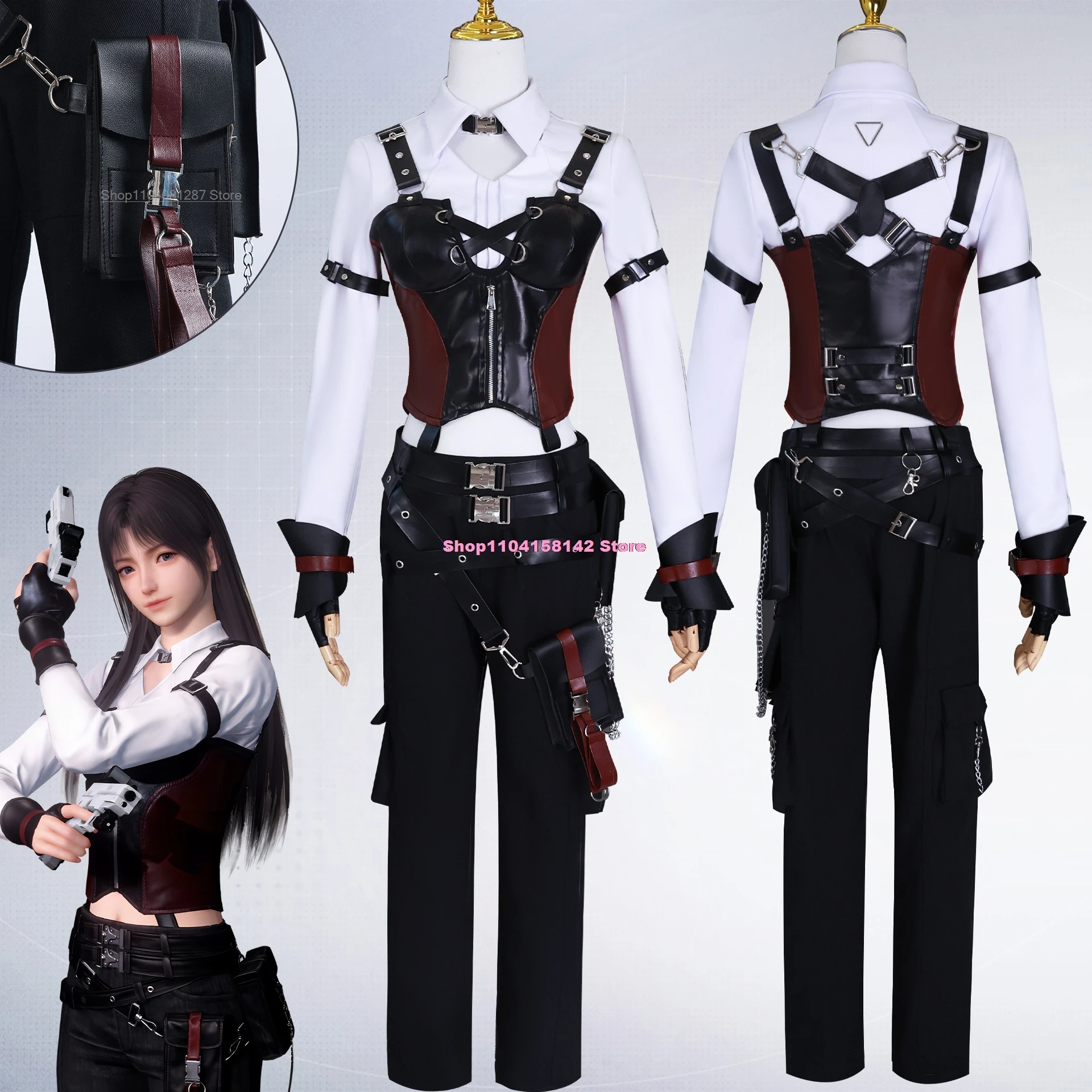 

Game Love And Deepspace Cosplay Anime Xavier Heroine Cosplay Xavier Zayne Rafayel Uniform Woman Girls Cosplay Costume