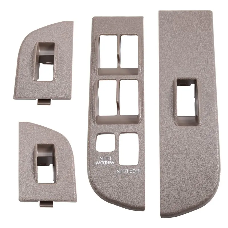 

A58X-Car Window Switch Panel For Toyota Land Cruiser FJ70/LC70/LC76/LC78/LC79 4-Door Side LHD Beige 1990-2007