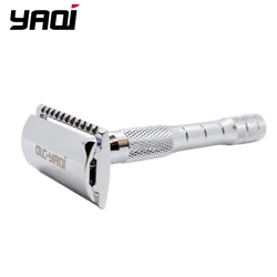 Yaqi  Orion Chrome Color Wet Shaving Double Edge Safety Razor Gift