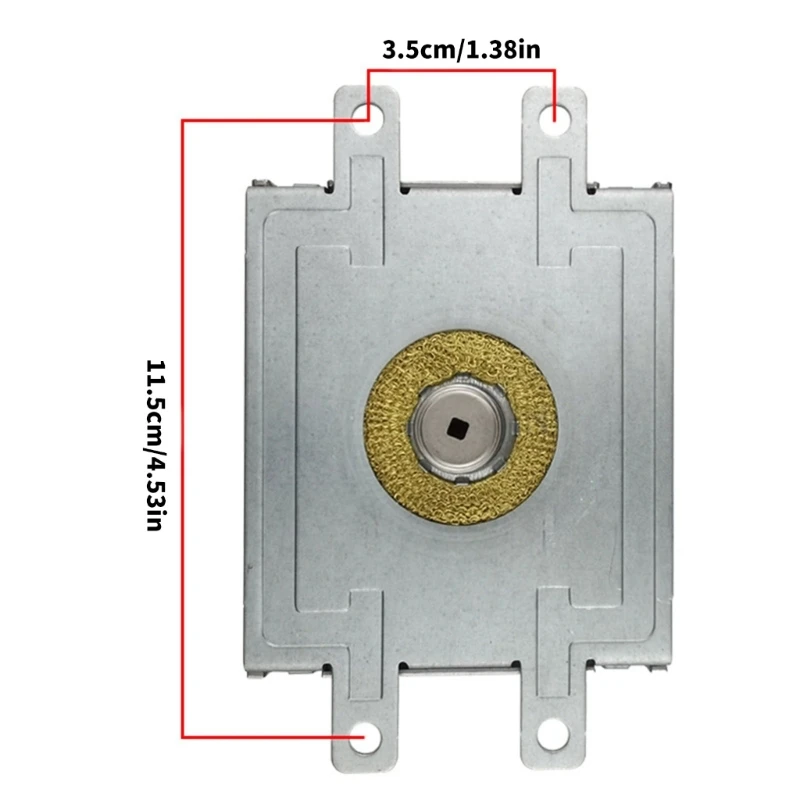 Generador microondas, magnetrón Metal para microondas, emisor microondas 900W, textura Metal adecuado para